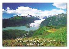 Postcard AK Juneau Mendenhall Glacier Valley from Thunder Mountain picture