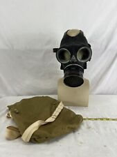 WW2 British C6 Civilian Duty Gas Mask With Case WW2 1942 DATED picture