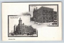 Cleveland OH, Y.M.C.A. Building Tower, Masonic Temple, Ohio Vintage Postcard picture