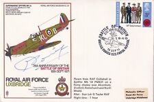 SC30a RAF Uxbridge Signed by Lt Gen Baron Michel Donnet  Belgium Spitfire Pilot  picture