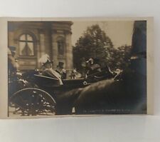 5 rare rppc postcards Edouard VII British King Royal visit Paris 1903 antiques picture