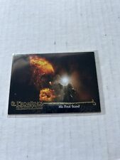 LOTR Fellowship Of The Ring Update Edition His Final Stand #142 Topps 2002 FOTR picture
