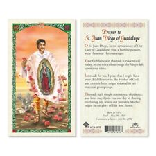 Prayer to Saint Juan Diego of Guadalupe Laminated Prayer Card picture