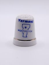 VTG Vermont Montpelier State Porcelain Thimble picture
