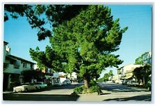c1960 Picturesque Ocean Avenue Charming Villages Carmel California CA Postcard picture