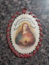 Vintage 1936 Apostleship of Prayer in League With Sacred Heart of Jesus  picture