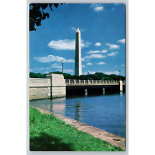 Postcard Washington D.C. The Washington Monument Bridge picture