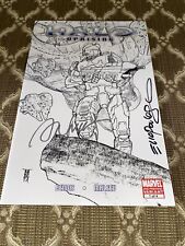Marvel Comics Halo Uprising #1 2nd Print Sketch Variant Rare 2007 Signed picture