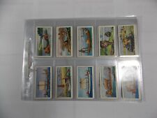 Churchman Cigarette Cards The Story of Navigation 1937 Complete Set 50 In Pages picture