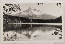Real Photo Scenic Mount Hood from Lost Lake Oregon Postcard picture