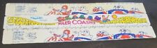 3 Vintage McDonald’s Ronald & Friends Roller Coaster 12” Ruler Made in USA 1986 picture