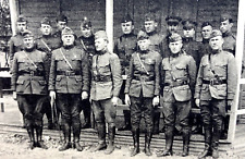 WW1 US Army Staff Officers Camp Guthrie France Montoir-de-Bretagne WWI Postcard picture