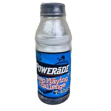 Vintage 90s Powerade T-shirt in Bottle w/ 1$ Dollar Unopened Collectable picture