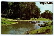 c1960's Picturesque Jordan River Trexler Lehigh County Schnecksville PA Postcard picture