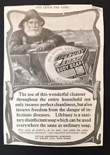 Antique Newspaper Magazine Trimming Lifebuoy Soap Ad Life Saver Lever 5