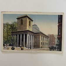 Antique, King’s Chapel, Boston, Mass Postcard  picture