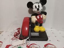 Disney Mickey Mouse Telephone AT&T Designline Phone VTG 1990's Landline TESTED picture