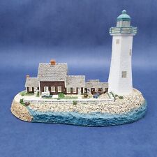 Harbour Lights 166 Scituate Massachusetts 1996 Lighthouse Signed ~ No Box picture
