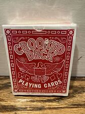 The CROOKED PACK Vintage Sealed Novelty Playing Cards Deck SEALED New  picture