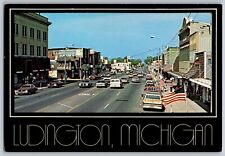 Ludington, Michigan MI - An Important City of Ludington - Vintage Postcard 4x6 picture