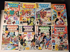 MARVEL SAGA (1985) #1-25  COMPLETE SET  MARVEL COMICS, Hard to Find, Nice copies picture