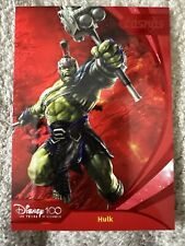 2023 Kakawow Cosmos Disney 100 ALL-STAR Marvel Hulk Red /75 picture
