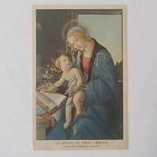 Vintage Postcard Sandro Botticelli Madonna And Child. La Vergine Col Figlio picture