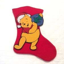 Disney Winnie the Pooh 3D 90s Felt Stocking Hunny Honey Pot picture