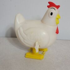 Vintage Hubba Bubba Cluckers Chicken Gum Candy Dispenser Wind Up Walking Toy picture
