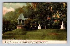 Denver CO-Colorado, Elitch's Gardens, Gazebo, Antique Vintage c1907 Postcard picture