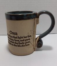 Beautiful Unique Personalized Mug Oma Has smiles of joy that light her face picture