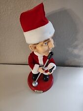 Vintage Gemmy Christmas Santa Bing Crosby Singing Animated Figure 2001 picture