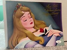Mary Costa signed JSA COA 8x10 Disney Princess Sleeping Beauty psa bas picture