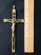Antique Vintage Crucifix Skull Crossbones 6-1/4
