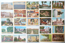 CALIFORNIA Postcard LOT 25 CA Vintage Views City Buildings Old Cards picture