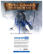COMPOSER HANS ZIMMER AUTOGRAPH SIGNED 8x10 PHOTO PIRATES OF THE CARIBBEAN ACOA picture