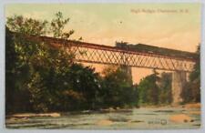 High Bridge, Claremont, NH New Hampshire 1909 Postcard (#4570) picture