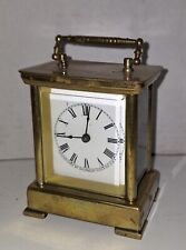 ANTIQUE WATERBURY CONNECTICUT MINIATURE BRASS REPEATER CARRIAGE CLOCK PARTS  picture