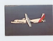 Postcard Air New England Fairchild-Hiller FH-227C picture