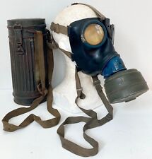 WW2 GM38 German Gas Mask with Canister picture