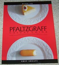 1995 advertising page - Pfaltzgraff Casual China - Pageantry dinnerware PRINT AD picture