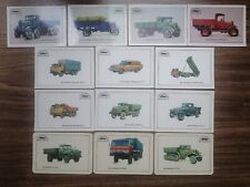 Vintage set of USSR pocket calendars 1989-1991, on the theme: Automobiles. picture