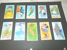 MAGICAL WORLD OF DISNEY BROOKE BOND TEA-FULL 25 CARD SET-MICKEY MOUSE-NRMINT++ picture
