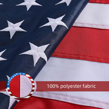 Jetlifee 4'X6' ft 210D American Flag US USA | EMBROIDERED Stars| Sewn Stripes picture
