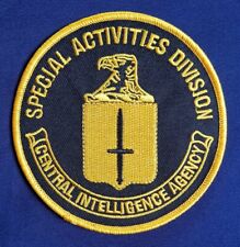 CIA SAD Special Activities Division Central Intelligence Agency Patch picture