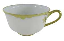Vintage Hutschenreuther Selb Bavaria Porcelain Tea Cup Gold Trim Gold Handle picture