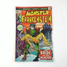 The Monster of Frankenstein #2 Bride of the Monster, Reader (1973 Marvel Comics) picture