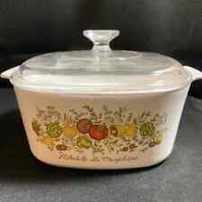 Rare Vintage Discontinued Corning Ware Casserole Dish with Glass Top, 3 Qt picture