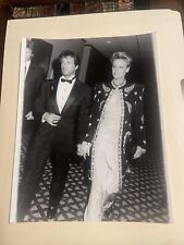 Brigette Nielsen & Sylvester Stallone 7x9 Vintage Originial Press Photo 1985 #88 picture