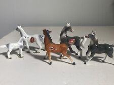 Vintage Set of 5 Bone China Japan Miniature Horses 2” picture